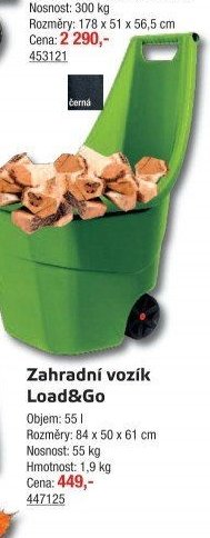 Zahradní vozík Load&Go - UNI HOBBY akcniletaky.com