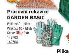 Pracovní rukavice GARDEN BASIC - UNI HOBBY akcniletaky.com