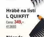Hrábě na listí L QUIKFIT - UNI HOBBY akcniletaky.com