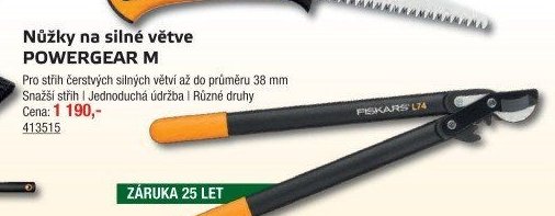 Nůžky na silné větve POWERGEAR M - UNI HOBBY akcniletaky.com
