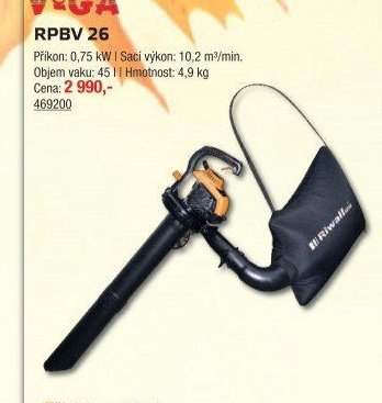 Riwall RPBV 26 - UNI HOBBY akcniletaky.com