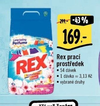 Rex prací prostředek
