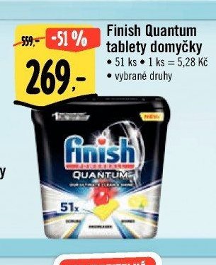 Finish Quantum tablety do myčky