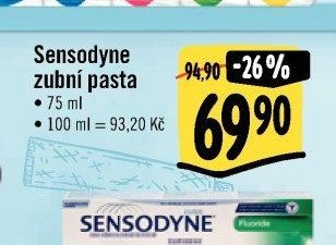 Sensodyne zubní pasta