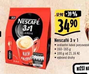 Nescafé 3 v 1