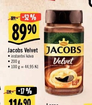 Jacobs Velvet