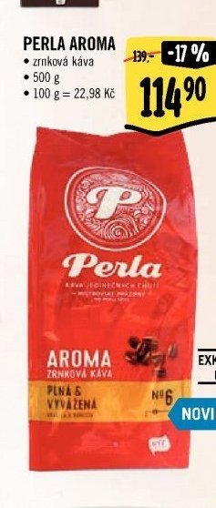 Perla AROMA zrnková káva