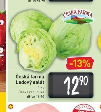 Česká farma Ledový salát