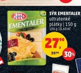 SÝR EMENTALER ultratenké plátky