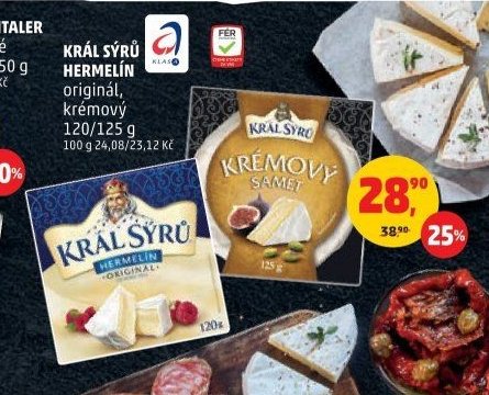 KRÁL SÝRŮ HERMELÍN originál