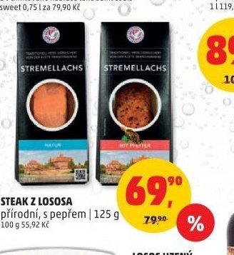 Steak z lososa Stremellachs