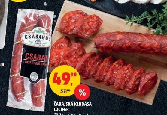 ČABAJSKÁ KLOBÁSA LUCIFER