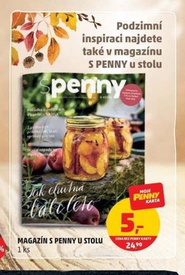 MAGAZÍN S PENNY U STOLU