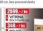 VITRÍNA 80x145x40 cm - bauMax akcniletaky.com