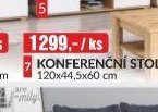 KONFERENČNÍ STOLEK 120x44,5x60 cm - bauMax akcniletaky.com