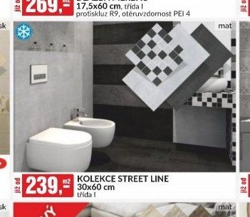 KOLEKCE STREET LINE 30x60 cm třída I - bauMax akcniletaky.com