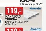 KANÁLOVÁ TRUBKA hranatá, 110x55 mm délka 1 m - bauMax akcniletaky.com