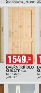 Dveřní křídlo Sukaté plné - bauMax akcniletaky.com