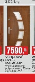 Vchodové dveře Malaga 01 - bauMax akcniletaky.com