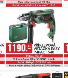 PŘÍKLEPOVÁ VRTAČKA EASY IMPACT 540 - bauMax akcniletaky.com