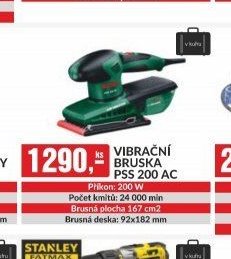 VIBRAČNÍ BRUSKA PSS 200 AC - bauMax akcniletaky.com