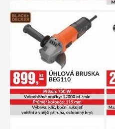 ÚHLOVÁ BRUSKA BEG110 - bauMax akcniletaky.com