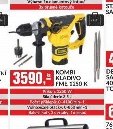 KOMBI KLADIVO FME 1250 K - bauMax akcniletaky.com