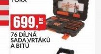 76 DÍLNÁ SADA VRTÁKŮ A BITŮ - bauMax akcniletaky.com