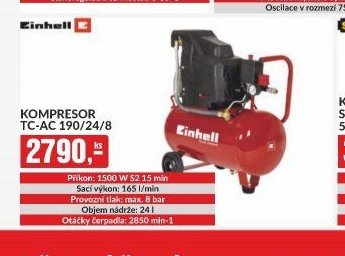 KOMPRESOR TC-AC 190/24/8 - bauMax akcniletaky.com