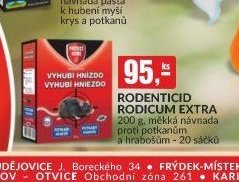 Rodenticid Rodicum Extra - bauMax akcniletaky.com