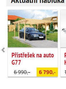 Přístřešek na auto G77 - UNI HOBBY akcniletaky.com
