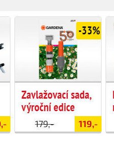 Zavlažovací sada, výroční edice - UNI HOBBY akcniletaky.com