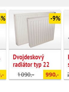Dvojdeskový radiátor typ 22 - UNI HOBBY akcniletaky.com