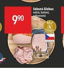 Sekaná Globus volná, balená, vakuovaná 100 g