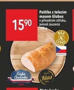 Paštika s telecím masem Globus