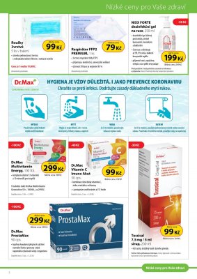 akční leták Dr. Max 1.10.2020-31.10.2020