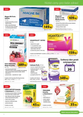 akční leták Dr. Max 1.10.2020-31.10.2020