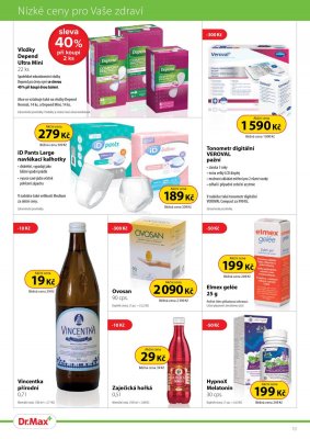 akční leták Dr. Max 1.10.2020-31.10.2020