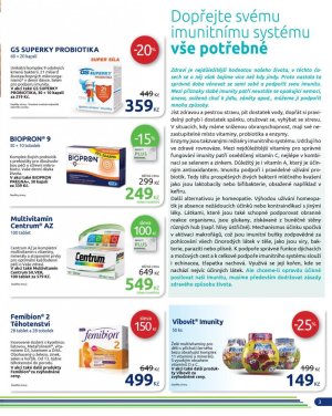 akční leták BENU Lékárna 1.10.2020-31.10.2020