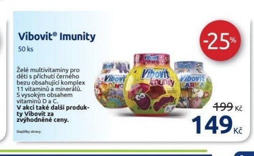 Vibovit Imunity 50 ks
