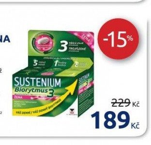 SUSTENIUM Biorytmus 3 ŽENA