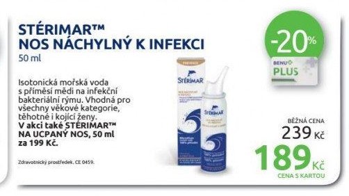 STÉRIMAR NOS NÁCHYLNÝ K INFEKCI 50 ml