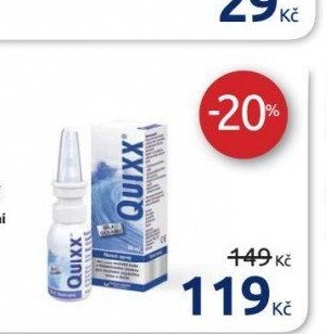 QUIXX nosní sprej, 30 ml