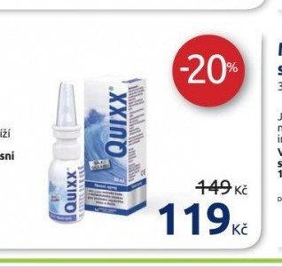 QUIXX nosní sprej, 30 ml