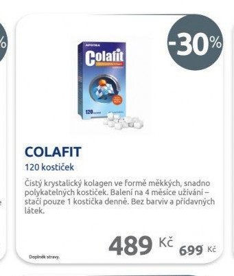 COLAFIT 120 kostiček