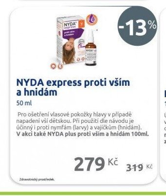 NYDA express proti vším a hnidám