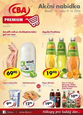 akční leták CBA 7.10.2020-13.10.2020