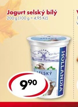 Jogurt selský bílý