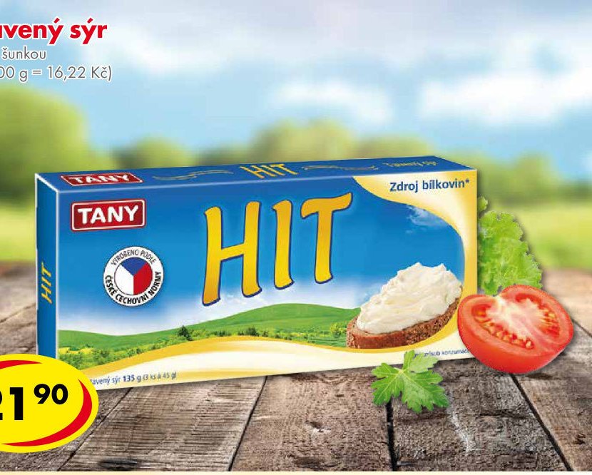 Hit tavený sýr