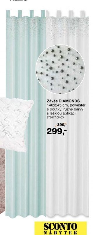 Závěs DIAMONDS